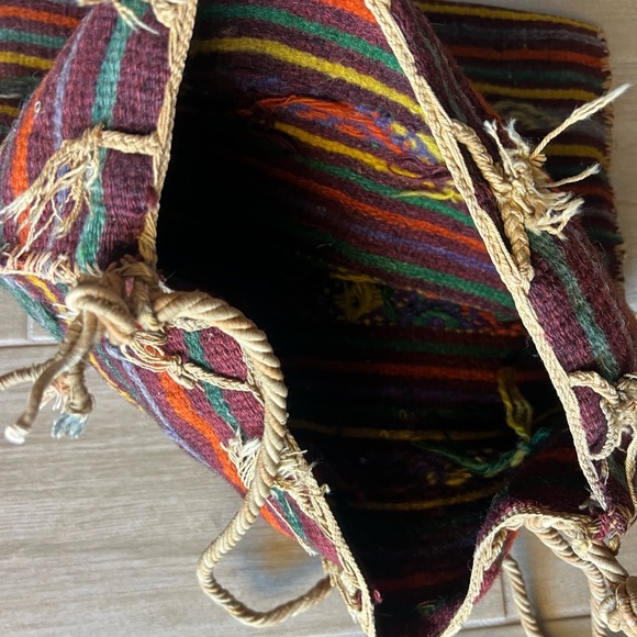 Vintage Bohemian Turkish Carpet Crossbody Bag - Picture 2 of 6